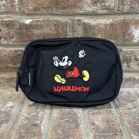 lululemon athletica Handbags - NWT Lululemon Everywhere Belt Bag *Disney Mickey In Black
